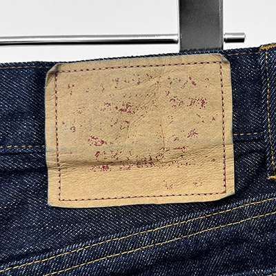 UNUSED [ UW1137 (13.5oz denim five pockets pants) ] INDIGO