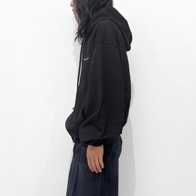 SHINYAKOZUKA [ ORDINARY OLD STYLE ZIP HOODIE ] BLACK