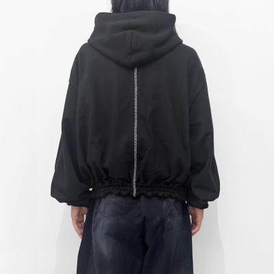 SHINYAKOZUKA [ ORDINARY OLD STYLE ZIP HOODIE ] BLACK