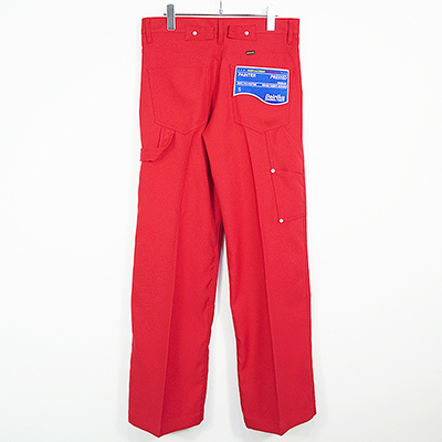 DAIRIKU [ "Painter" Pressed Pants ] YMO(Red)