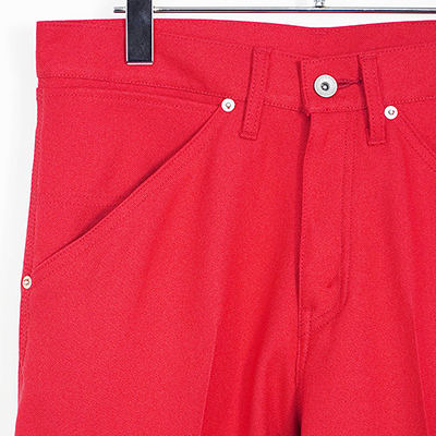 DAIRIKU [ "Painter" Pressed Pants ] YMO(Red)