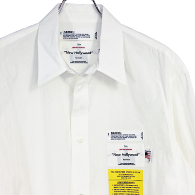 DAIRIKU [ "Milspecs" Dress Shirt ] White