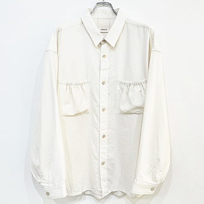 refomed [ WRIST PATCH WIDE SHIRT "CHAMBRAY" ] OFF