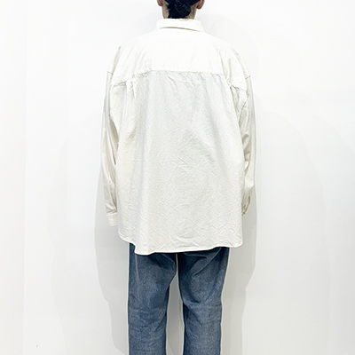 refomed [ WRIST PATCH WIDE SHIRT "CHAMBRAY" ] OFF