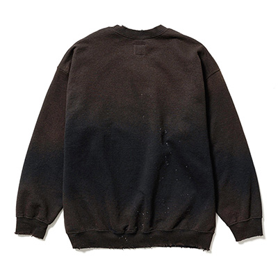 Sasquatchfabrix. [ “労働者を大切に”  VINTAGE SWEATSHIRT ] BLACK