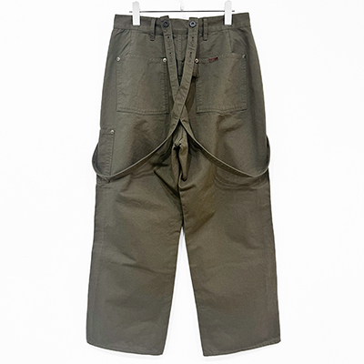 refomed [ FORMAN SUSPENDER PANTS ] OLIVE