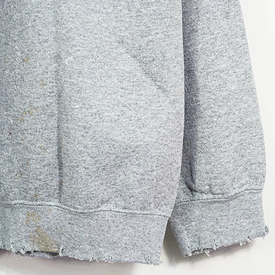 Sasquatchfabrix. [ “労働者を大切に”  VINTAGE SWEATSHIRT ] ASH GRAY