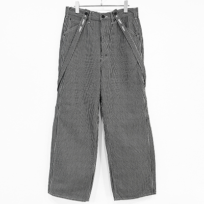 refomed [ FORMAN SUSPENDER PANTS ] STRIPE