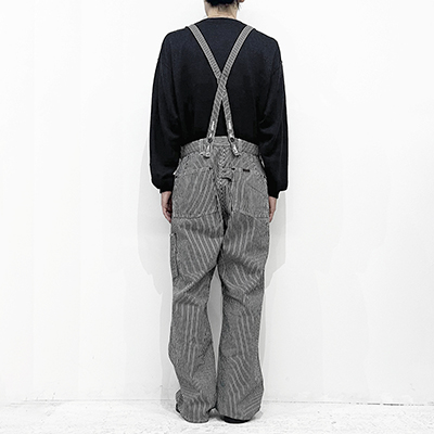 refomed [ FORMAN SUSPENDER PANTS ] STRIPE
