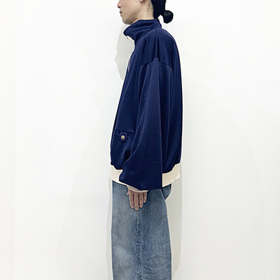refomed [ OLD MAN TRACK JACKET ] NAVY