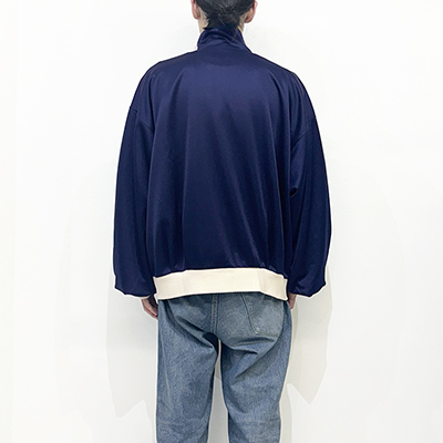 refomed [ OLD MAN TRACK JACKET ] NAVY