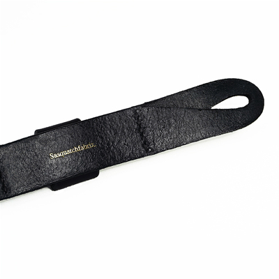 Sasquatchfabrix. [ LEATHER BELT ] BLACK