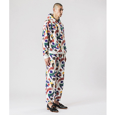 Sasquatchfabrix. [ FAR EAST AG HOODIE ] WHITE