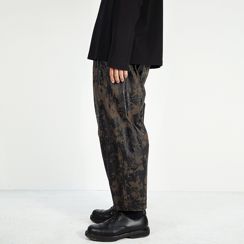 Sasquatchfabrix. [ “URUSHI” EASY PANTS ] BLACK | ロイド・エフ