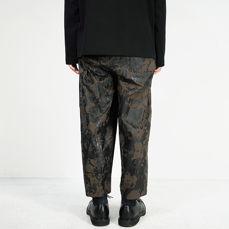 Sasquatchfabrix. [ “URUSHI” EASY PANTS ] BLACK | ロイド・エフ