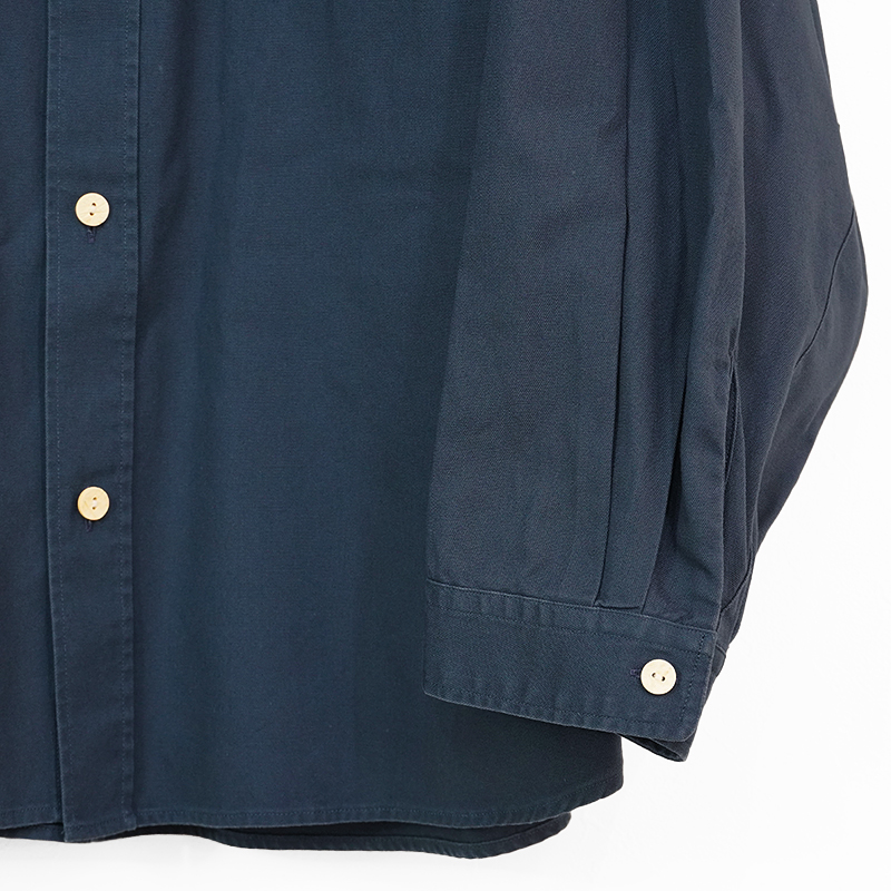 refomed [ WRIST PATCH WIDE SHIRT "OXFORD" ] NAVY