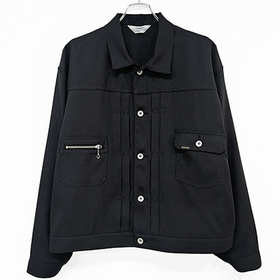 DAIRIKU [ 2pkt Ployester Jacket ] Black