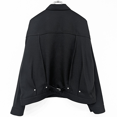 DAIRIKU [ 2pkt Ployester Jacket ] Black