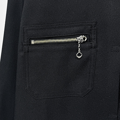 DAIRIKU [ 2pkt Ployester Jacket ] Black