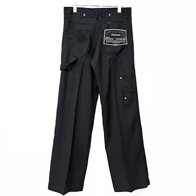 DAIRIKU [ "Painter" Pressed Pants ] Black