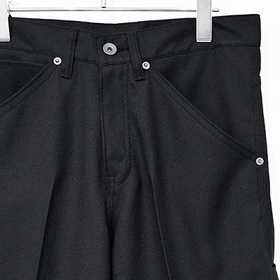 DAIRIKU [ "Painter" Pressed Pants ] Black