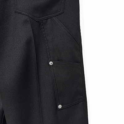 DAIRIKU [ "Painter" Pressed Pants ] Black