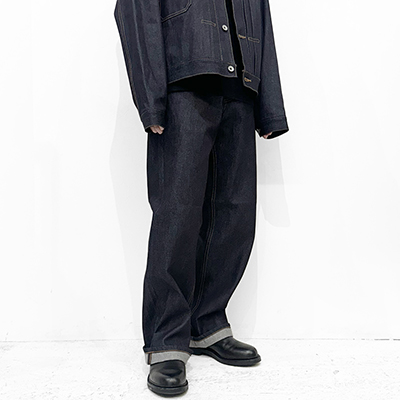 DAIRIKU [ Rigid "Straight" Denim Pants ] Indigo
