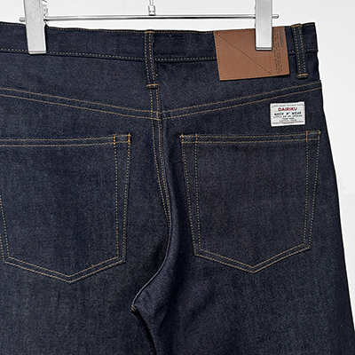DAIRIKU [ Rigid "Straight" Denim Pants ] Indigo