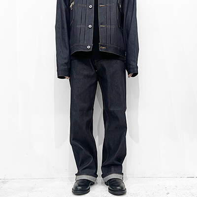 DAIRIKU [ Rigid "Straight" Denim Pants ] Indigo