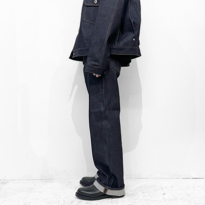 DAIRIKU [ Rigid "Straight" Denim Pants ] Indigo
