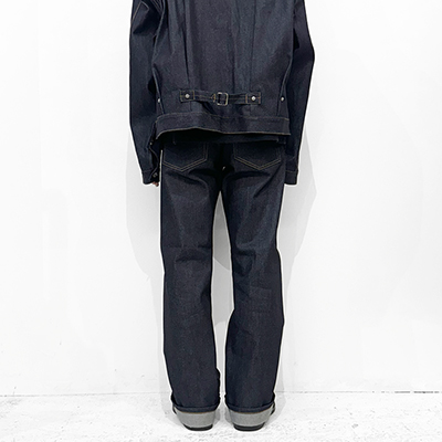 DAIRIKU [ Rigid "Straight" Denim Pants ] Indigo