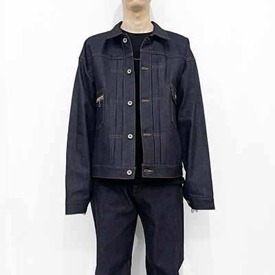 DAIRIKU [ Rigid 2pkt Denim Jacket ] Indigo