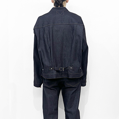 DAIRIKU [ Rigid 2pkt Denim Jacket ] Indigo