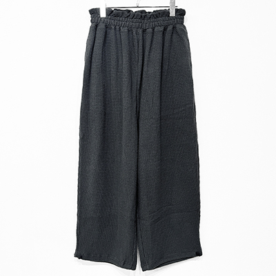 refomed [ AZEAMI THERMAL PANTS ] CHARCOAL