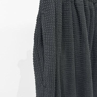 refomed [ AZEAMI THERMAL PANTS ] CHARCOAL