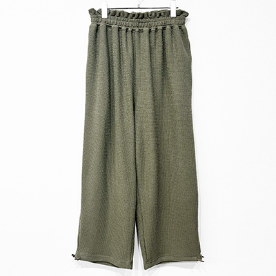 refomed [ AZEAMI THERMAL PANTS ] KHAKI