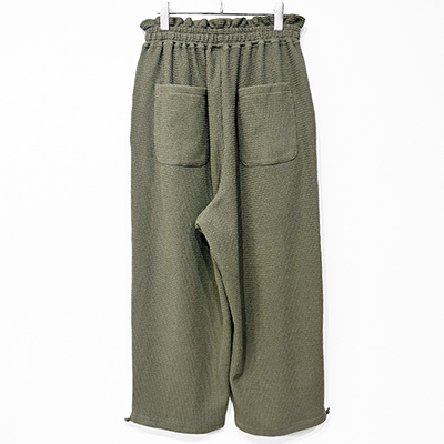 refomed [ AZEAMI THERMAL PANTS ] KHAKI