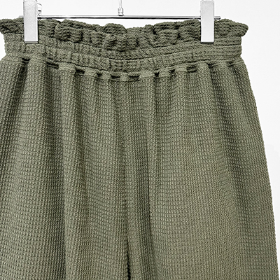 refomed [ AZEAMI THERMAL PANTS ] KHAKI