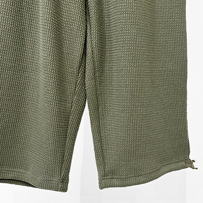 refomed [ AZEAMI THERMAL PANTS ] KHAKI