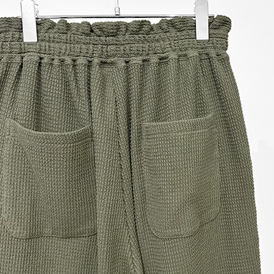 refomed [ AZEAMI THERMAL PANTS ] KHAKI