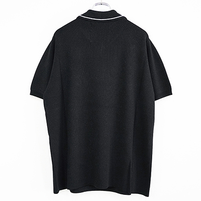 DAIRIKU [ Lame Soccer Uniform Knit Pullover ] Black