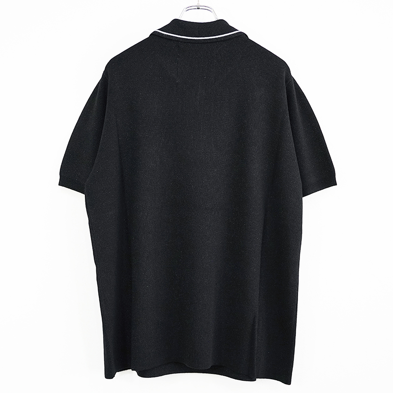 DAIRIKU [ Lame Soccer Uniform Knit Pullover ] Black | ロイド・エフ