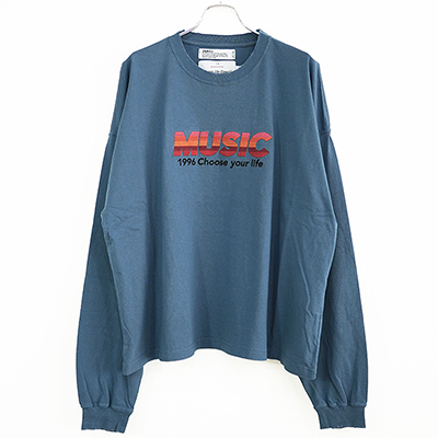 DAIRIKU [ "MUSIC" tee ] Aqua