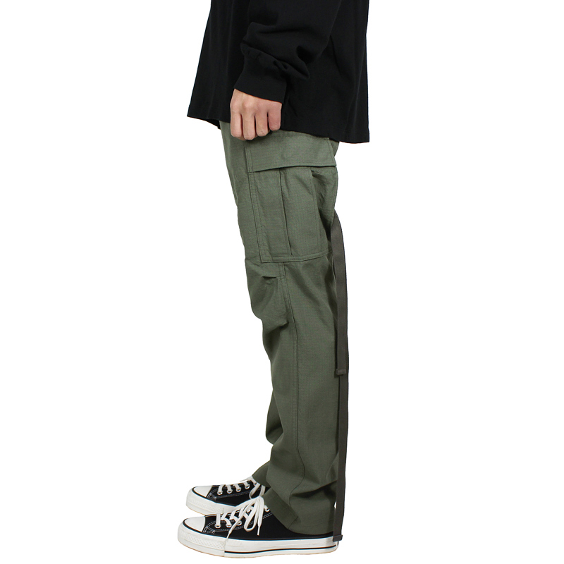 DAIRIKU [ Washed Millitary Cargo Pants ] Khaki | ロイド・エフ