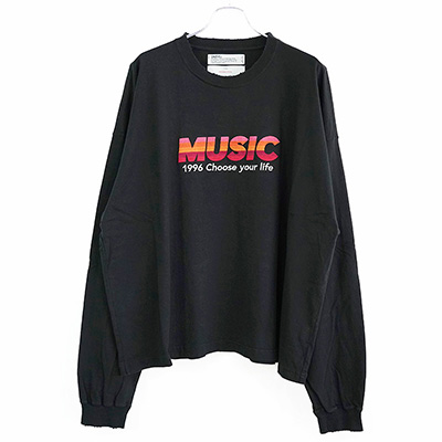 DAIRIKU [ "MUSIC" tee ] Black