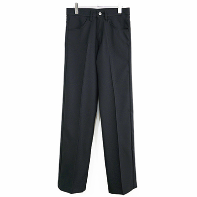 DAIRIKU [ "Straight" Pressed Pants ] Black