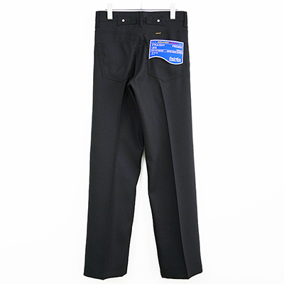 DAIRIKU [ "Straight" Pressed Pants ] Black