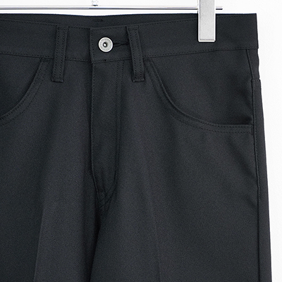 DAIRIKU [ "Straight" Pressed Pants ] Black