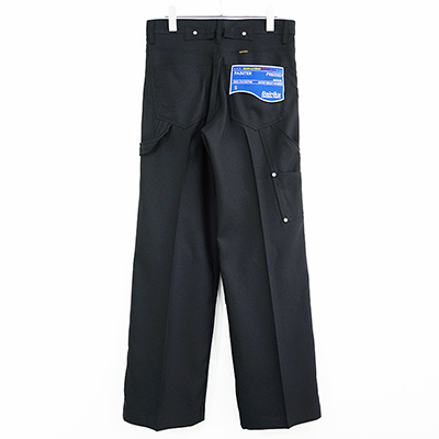 DAIRIKU [ "Painter" Pressed Pants ] Black