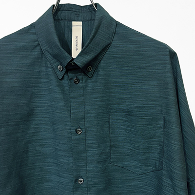 SHINYAKOZUKA [ GIANT SHIRT WITH NO BIJOU ] POOL GREEN